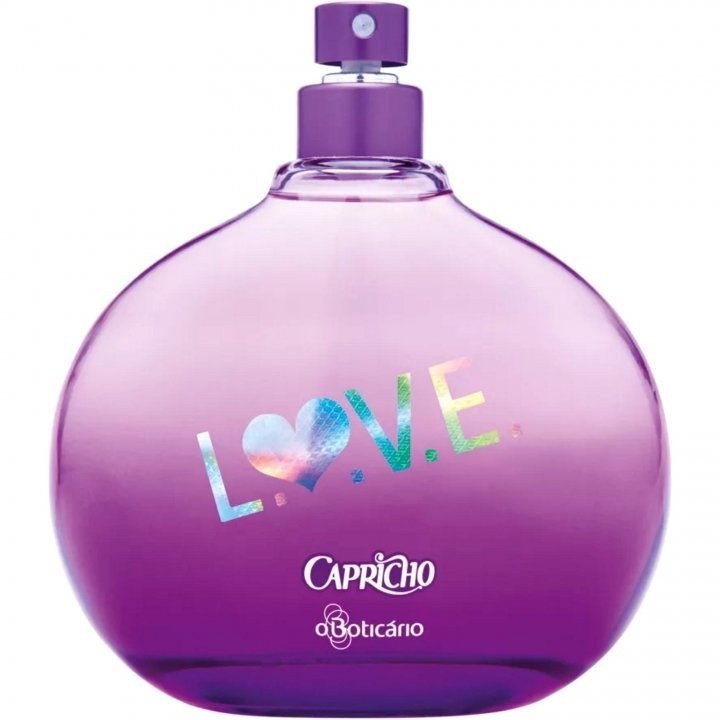 Capricho L.O.V.E. by O Boticário perfume bottle
