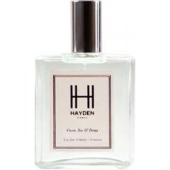 Green Tea & Peony by Hayden perfume bottle