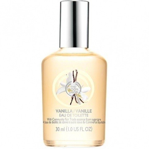 Vanilla EDT by The Body Shop perfume bottle