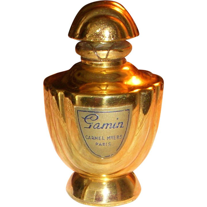Gamin by Carmel Myers perfume bottle