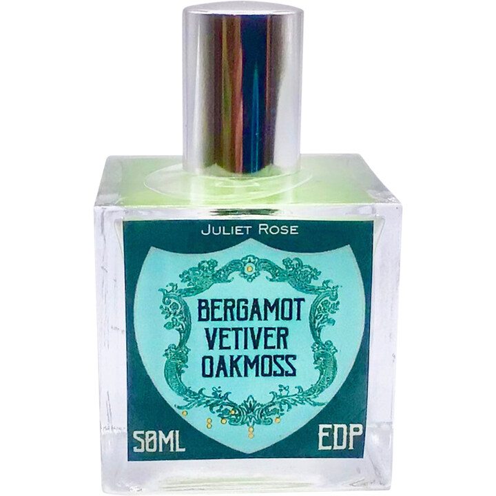 Bergamot Vetiver Oakmoss by Juliet Rose perfume bottle