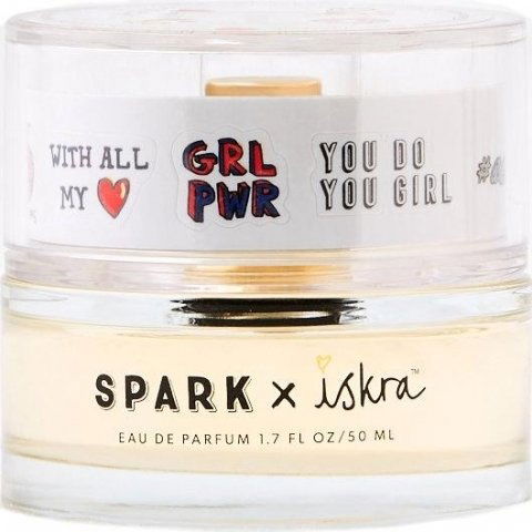 Spark x Iskra by American Eagle perfume bottle