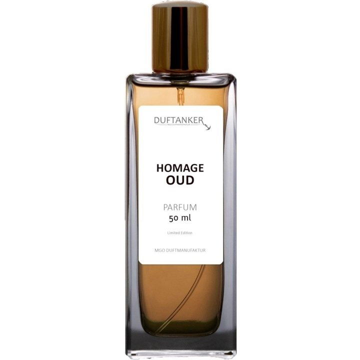 Homage Oud by Duftanker MGO Duftmanufaktur perfume bottle