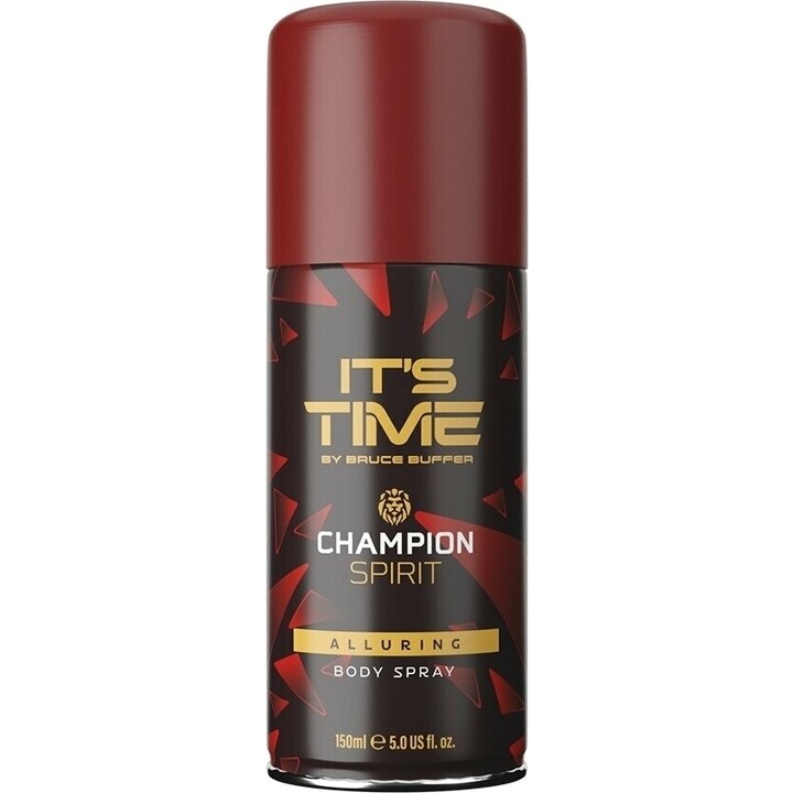 It's Time - Champion Spirit (Body Spray) by Bruce Buffer perfume bottle