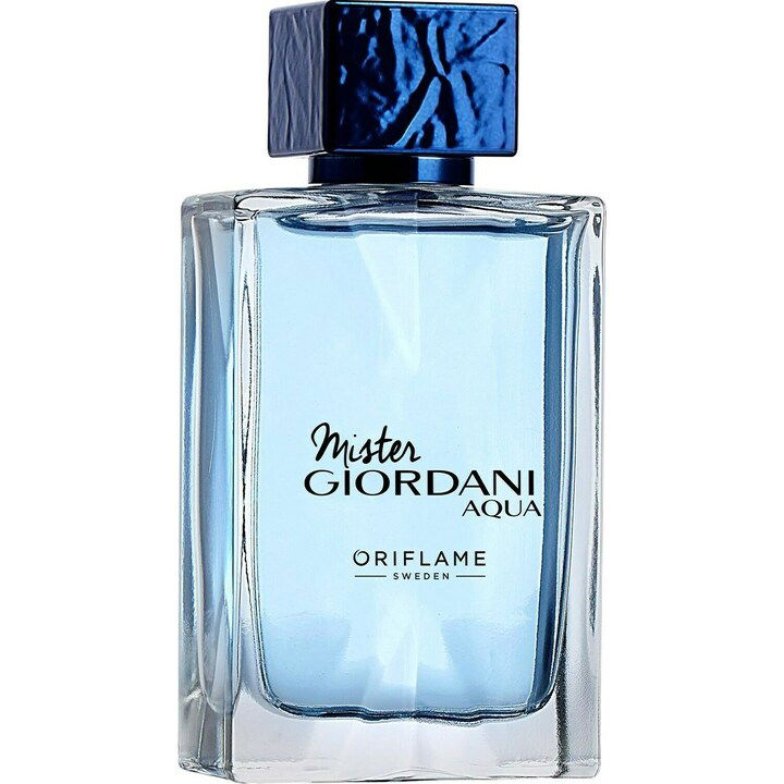 Mister Giordani Aqua by Oriflame perfume bottle