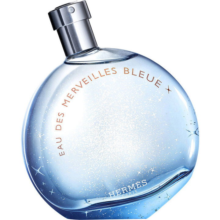 Eau des Merveilles Bleue by Hermès perfume bottle