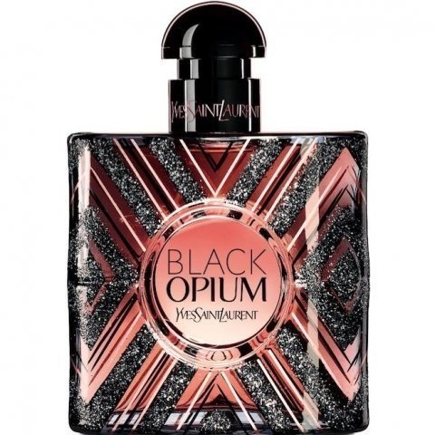 Black Opium Pure Illusion by Yves Saint Laurent perfume bottle