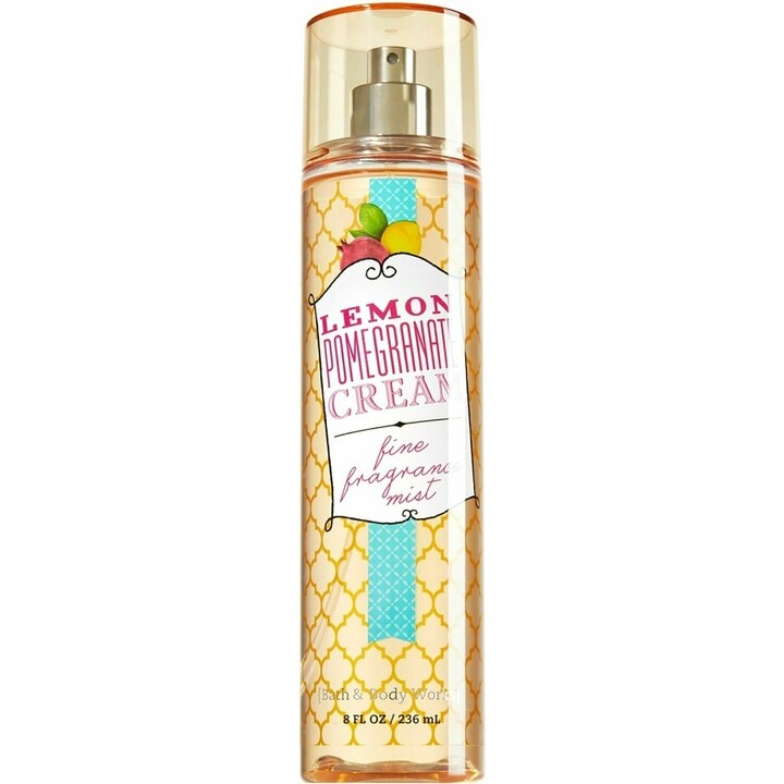 Lemon Pomegranate Cream by Bath & Body Works perfume bottle