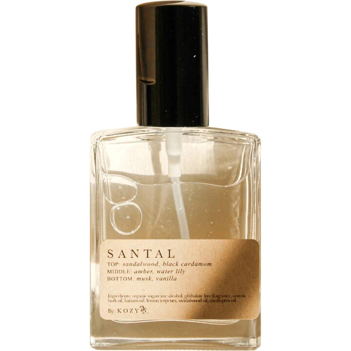 Santal by Kozy perfume bottle