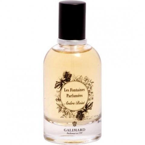Les Fontaines Parfumées - Ambre Boisé by Galimard perfume bottle