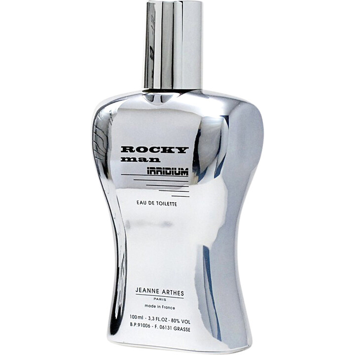 Rocky Man Irridium by Jeanne Arthes perfume bottle