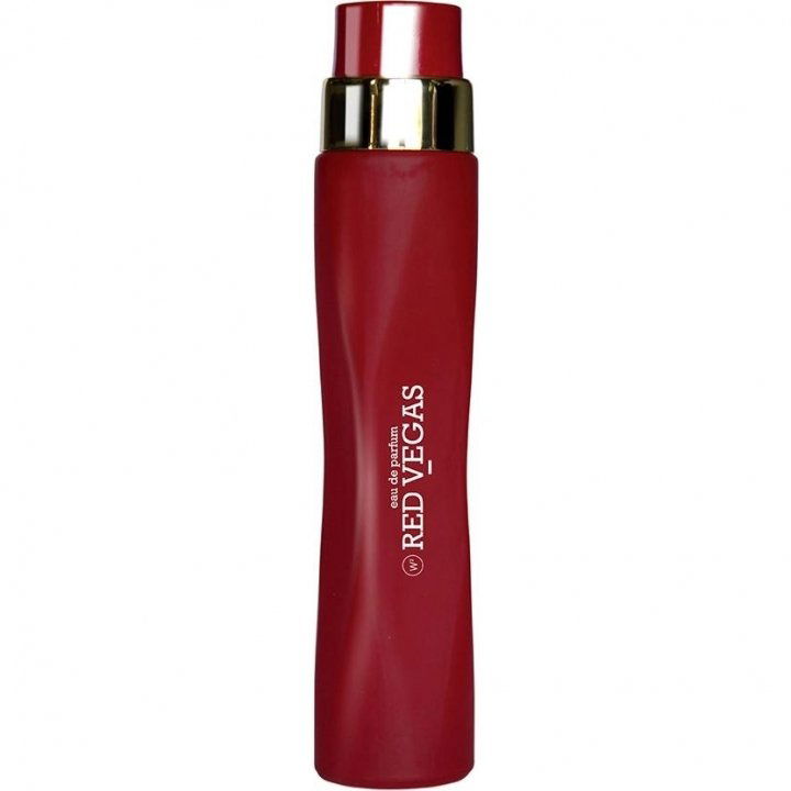 Red Vegas by W² Why Wait perfume bottle