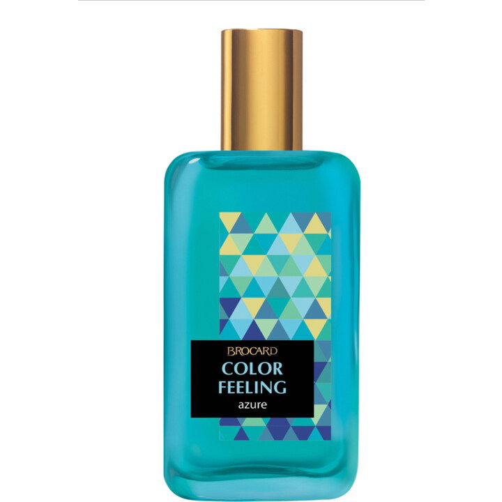 Color Feeling - Azure by Brocard / Брокард perfume bottle