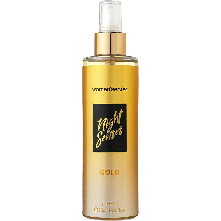Night Senses Gold by women'secret perfume bottle