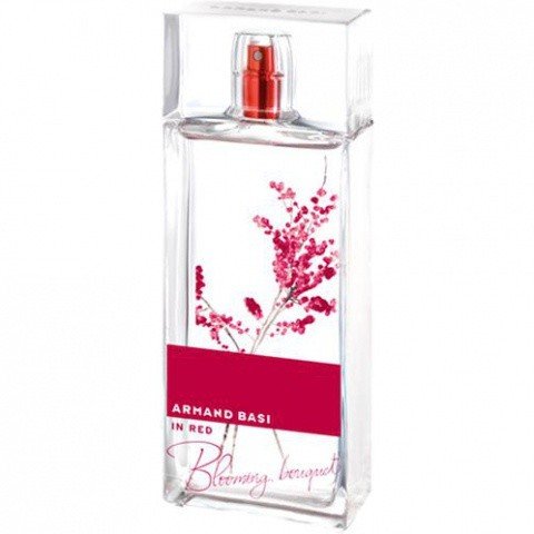 In Red Blooming Bouquet by Armand Basi perfume bottle