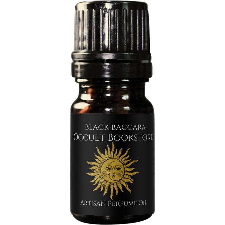 Occult Bookstore by Amorphous / Black Baccara perfume bottle