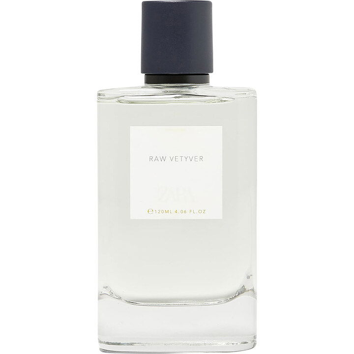 Raw Vetiver by Zara perfume bottle