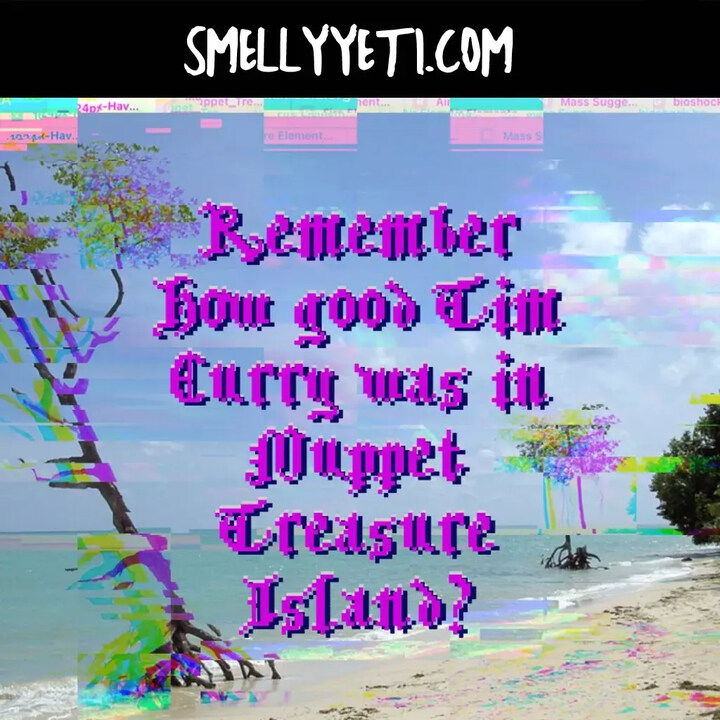 Remember How Good Tim Curry Was in Muppet Treasure Island? by Smelly Yeti perfume bottle