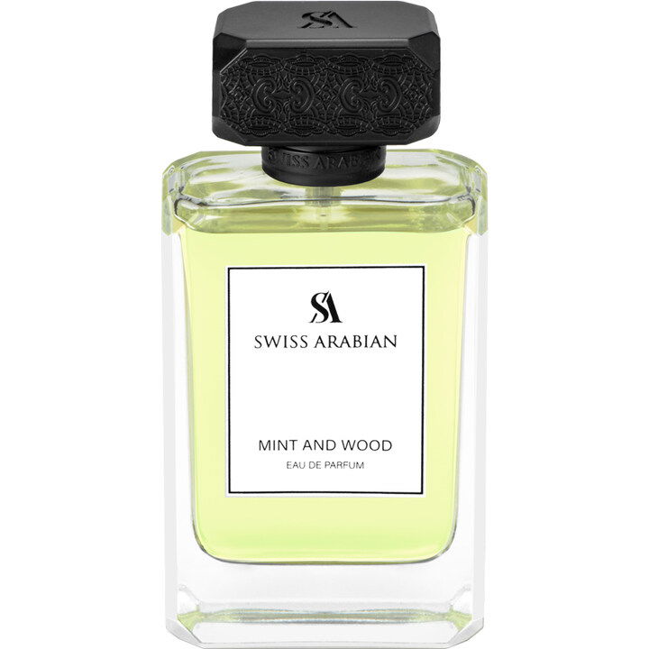 Mint and Wood by Swiss Arabian perfume bottle