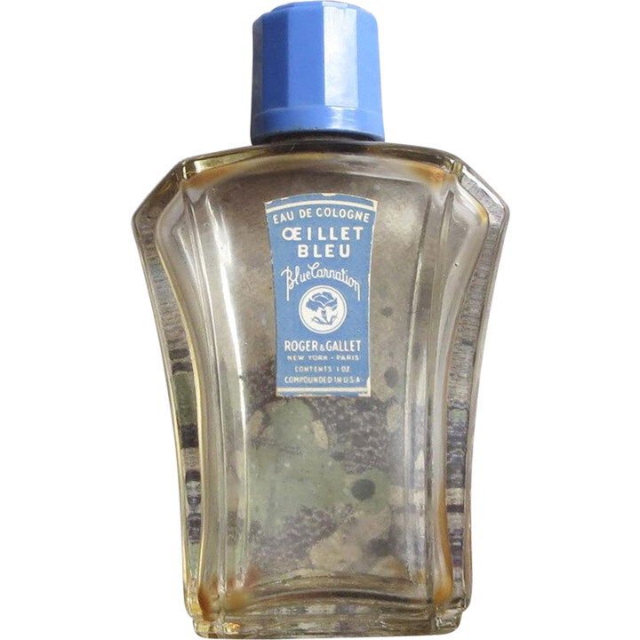 Blue Carnation / Œillet Bleu (Eau de Cologne) by Roger & Gallet perfume bottle