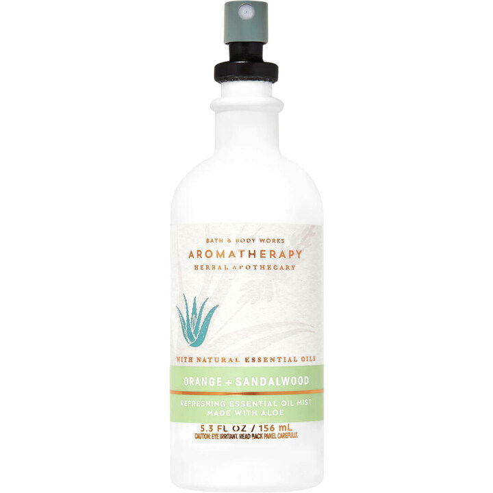 Orange + Sandalwood by Bath & Body Works perfume bottle