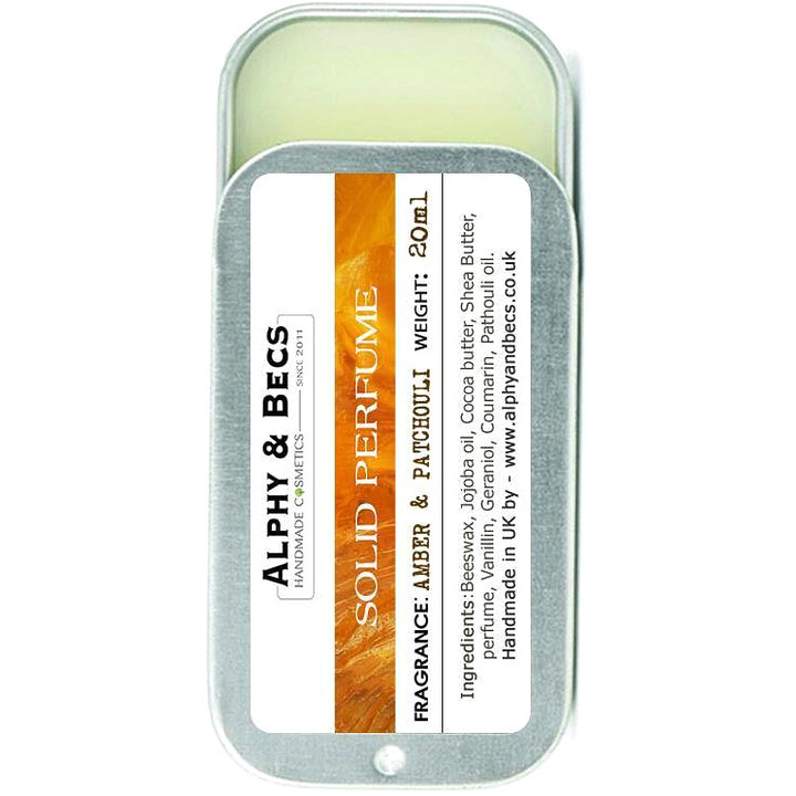 Amber & Patchouli by Alphy & Becs perfume bottle