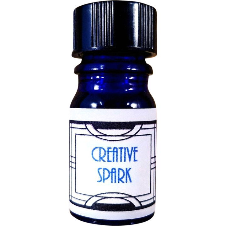 Creative Spark by Nui Cobalt Designs perfume bottle