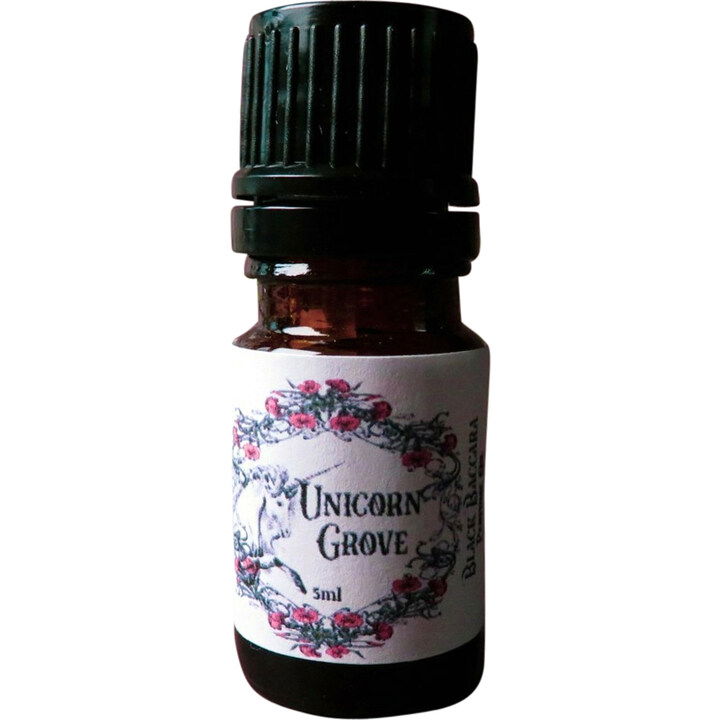 Unicorn Grove by Amorphous / Black Baccara perfume bottle