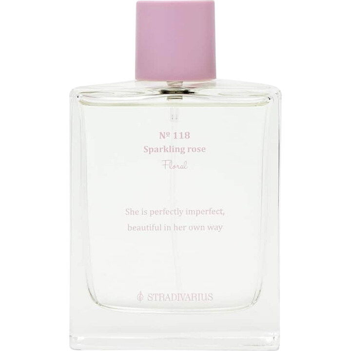 Nº 118 Sparkling Rose by Stradivarius perfume bottle