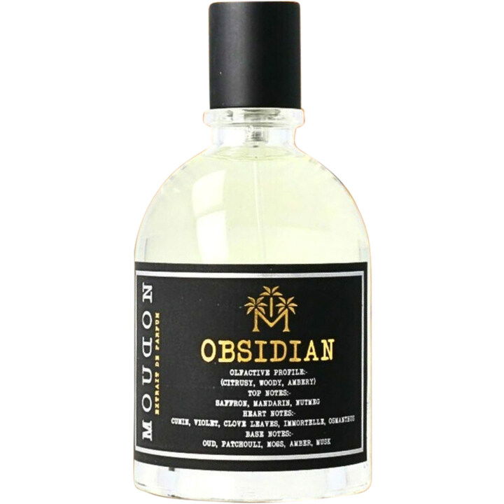 Obsidian by Moudon perfume bottle