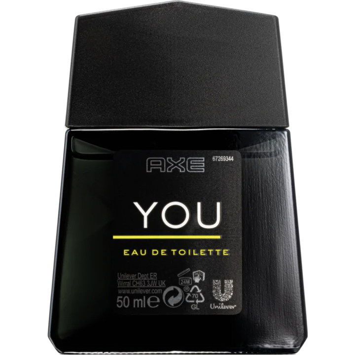 You by Axe / Lynx perfume bottle