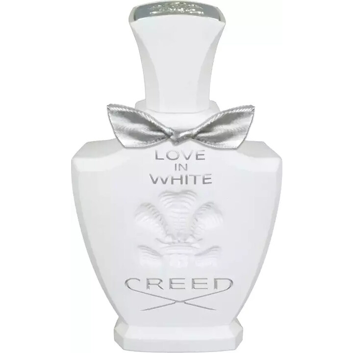 Love In White by Creed perfume bottle