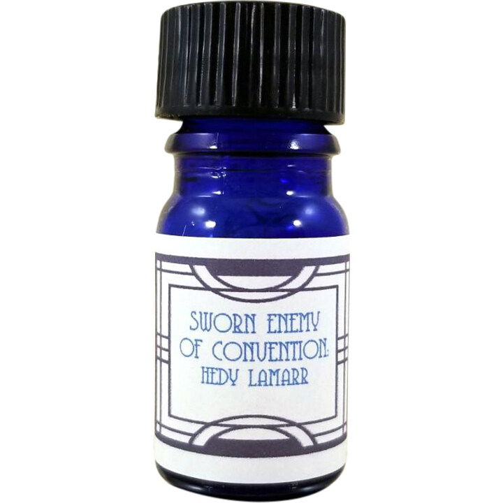 Sworn Enemy of Convention / Sworn Enemy of Convention: Hedy Lamarr by Nui Cobalt Designs perfume bottle