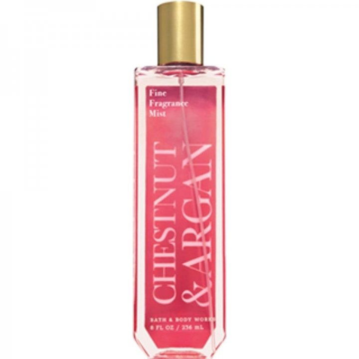 Chestnut & Argan by Bath & Body Works perfume bottle