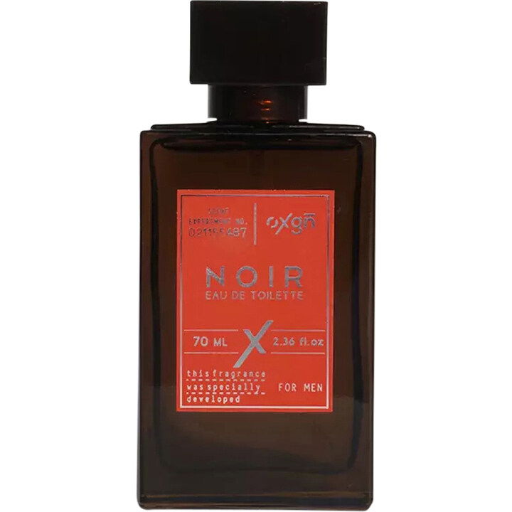 Noir by oxgn̄ / Oxygen perfume bottle