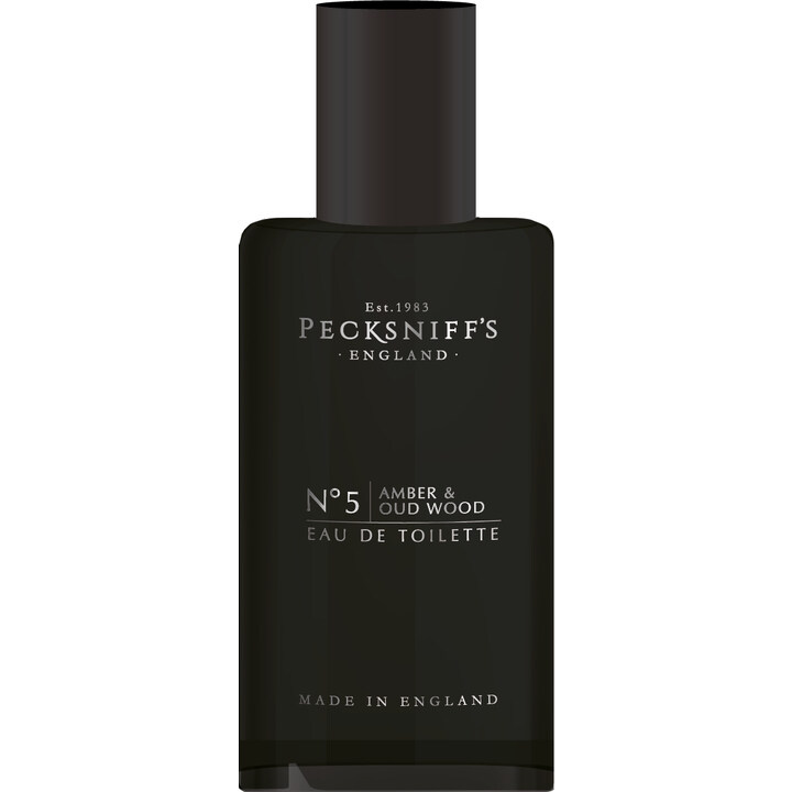 N°5 Amber & Oud Wood by Pecksniff's perfume bottle