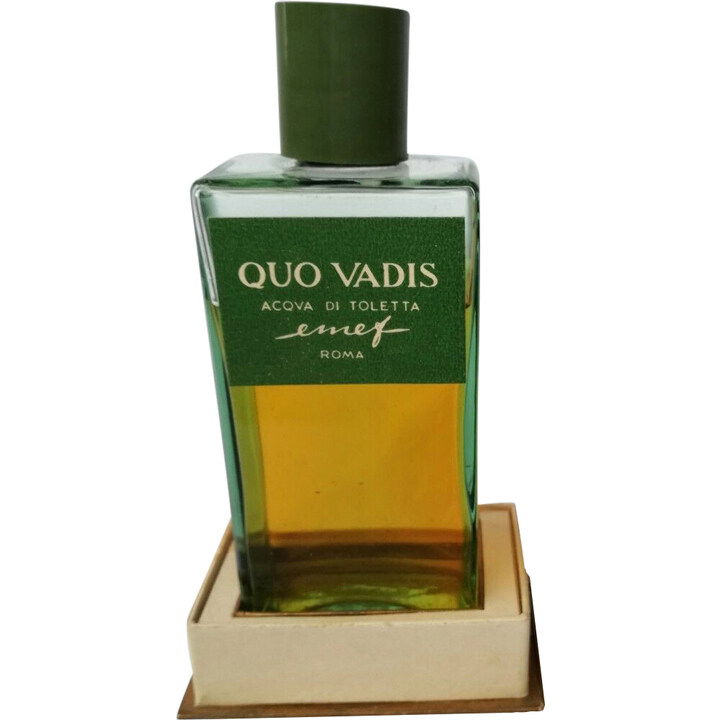 Quo Vadis by emef perfume bottle
