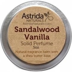 Sandalwood Vanilla (Solid Perfume) by Astrida Naturals perfume bottle