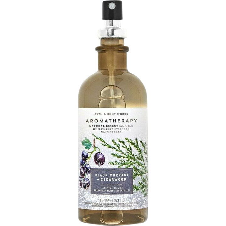 Black Currant + Cedarwood by Bath & Body Works perfume bottle