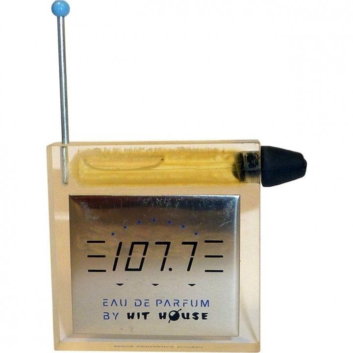 107.7 by Hit House perfume bottle