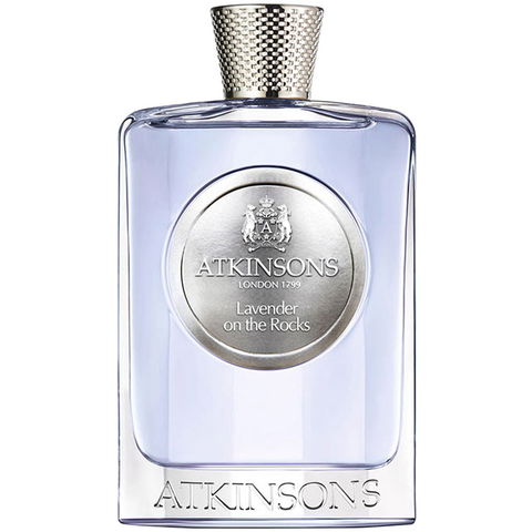Lavender on the Rocks by Atkinsons perfume bottle