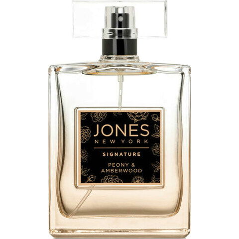 Signature - Peony & Amberwood EDP by Jones New York perfume bottle