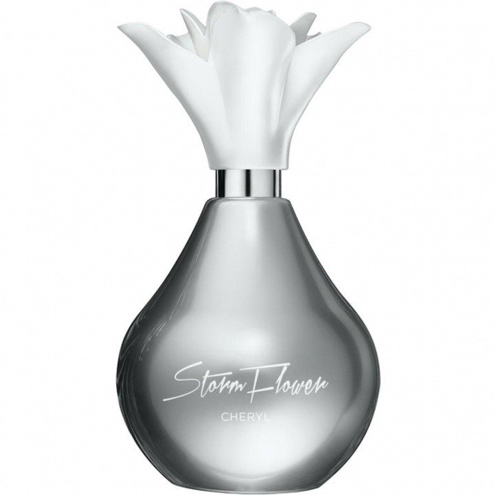 StormFlower Platinum EDP by Cheryl perfume bottle