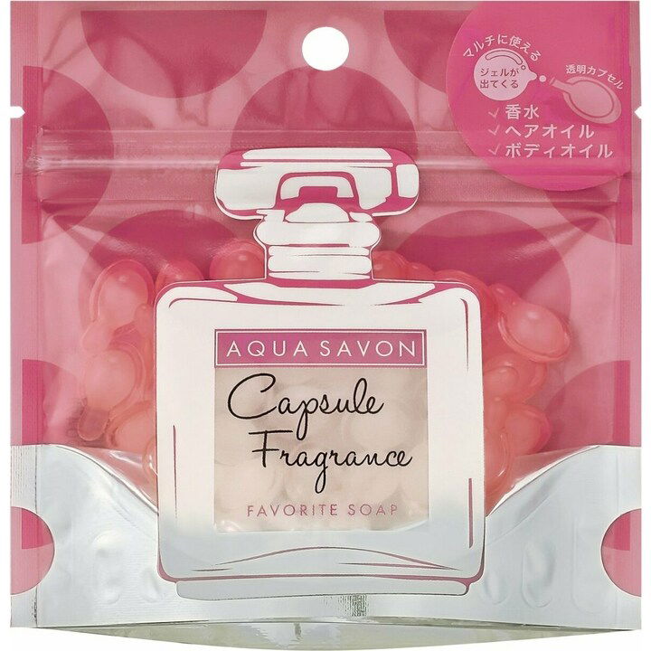Favorite Soap Capsule Fragrance / カプセルフレグランス 大好きなせっけんの香り (Gel Fragrance) by Aqua Savon / アクア シャボン perfume bottle