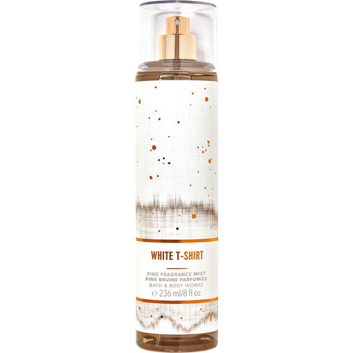 White T-Shirt by Bath & Body Works perfume bottle