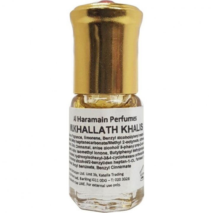 Mukhallath Khalis by Al Haramain / الحرمين perfume bottle