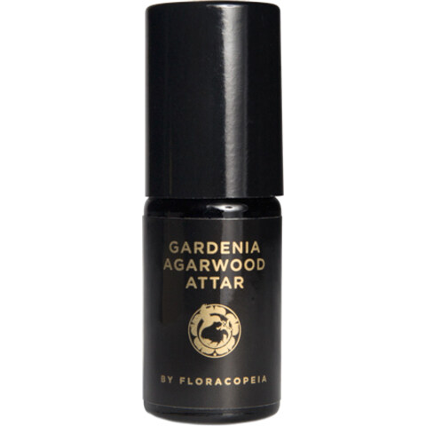 Gardenia Agarwood Attar by Floracopeia perfume bottle
