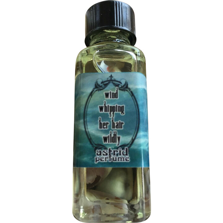 Wind Whipping Her Hair Wildy by Astrid Perfume / Blooddrop perfume bottle