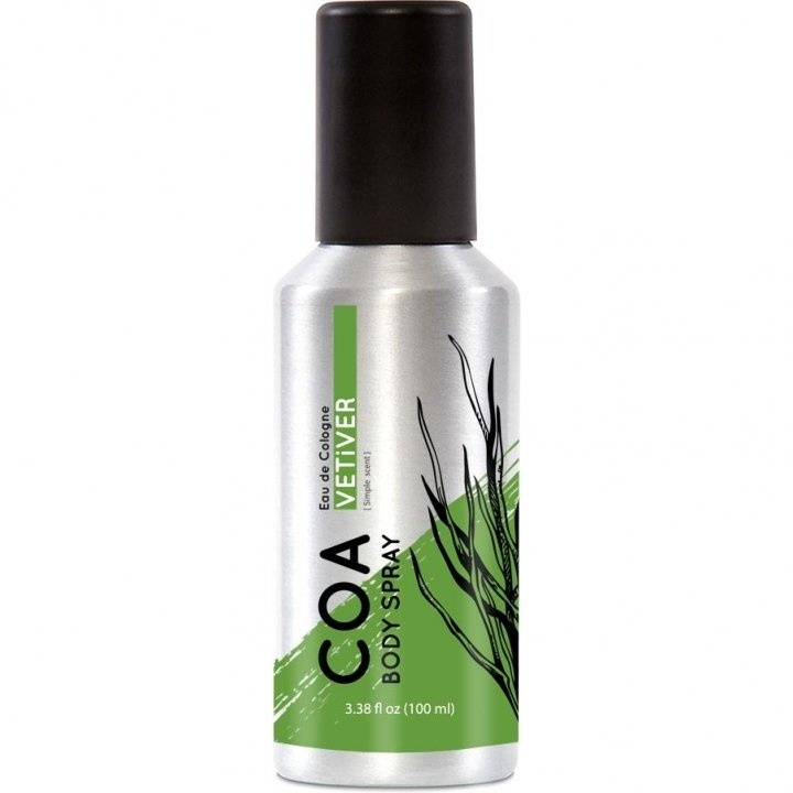 Vetiver by COA perfume bottle