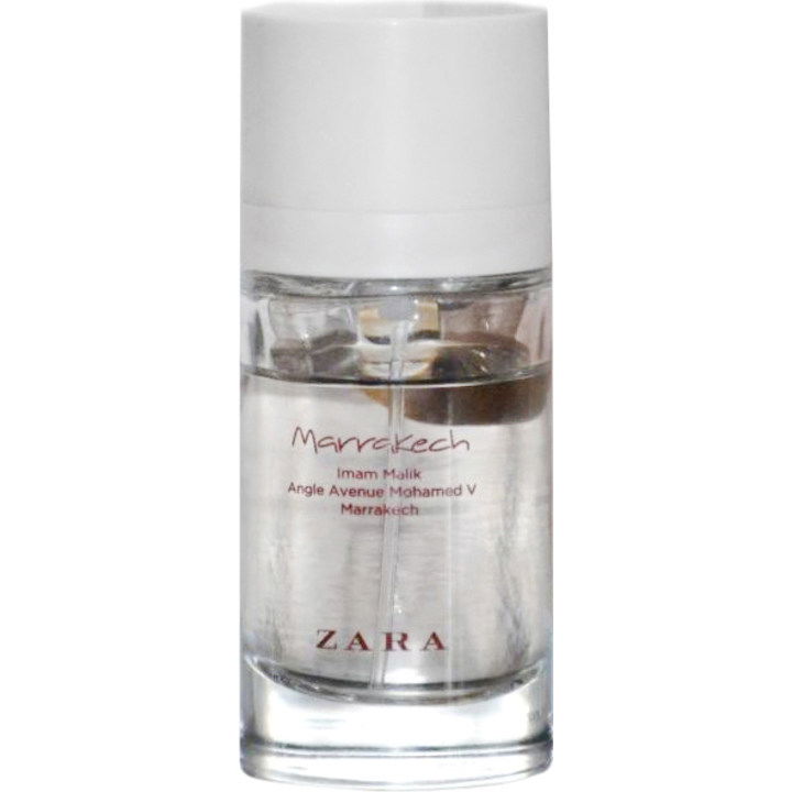 Marrakech Imam Malik Angle Avenue Mohamed V by Zara perfume bottle